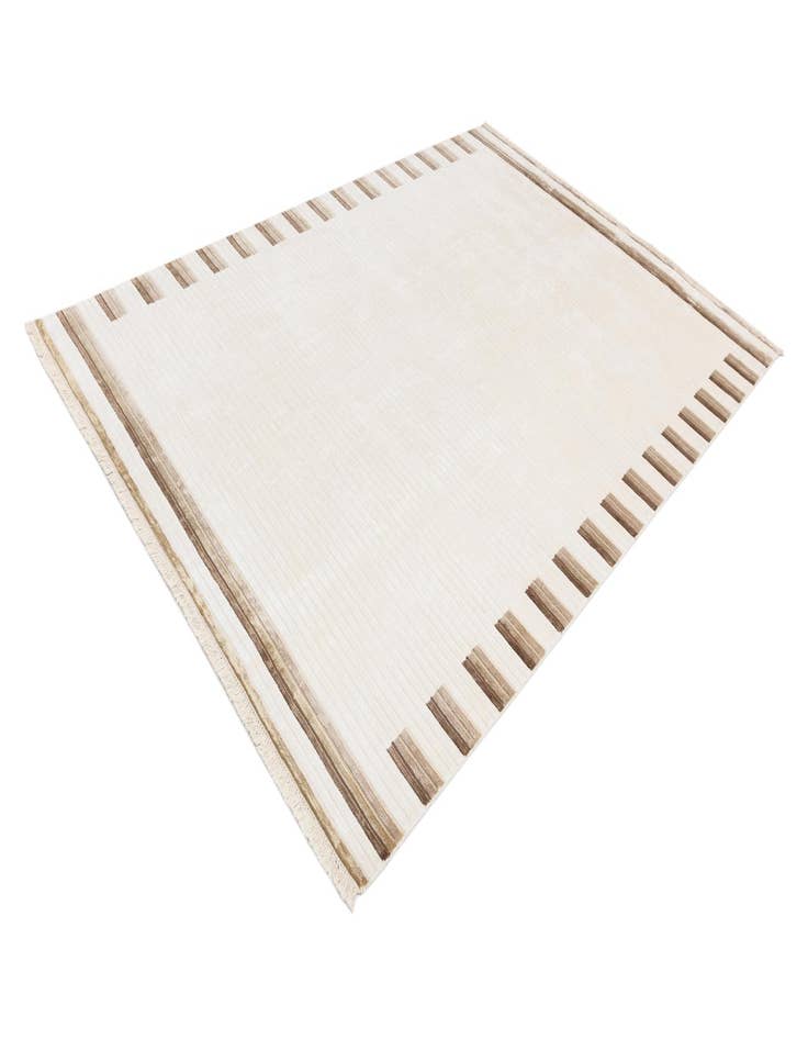 Detail image of  6' 7 x 9' 7  Hand Knotted Darya Wool Rug