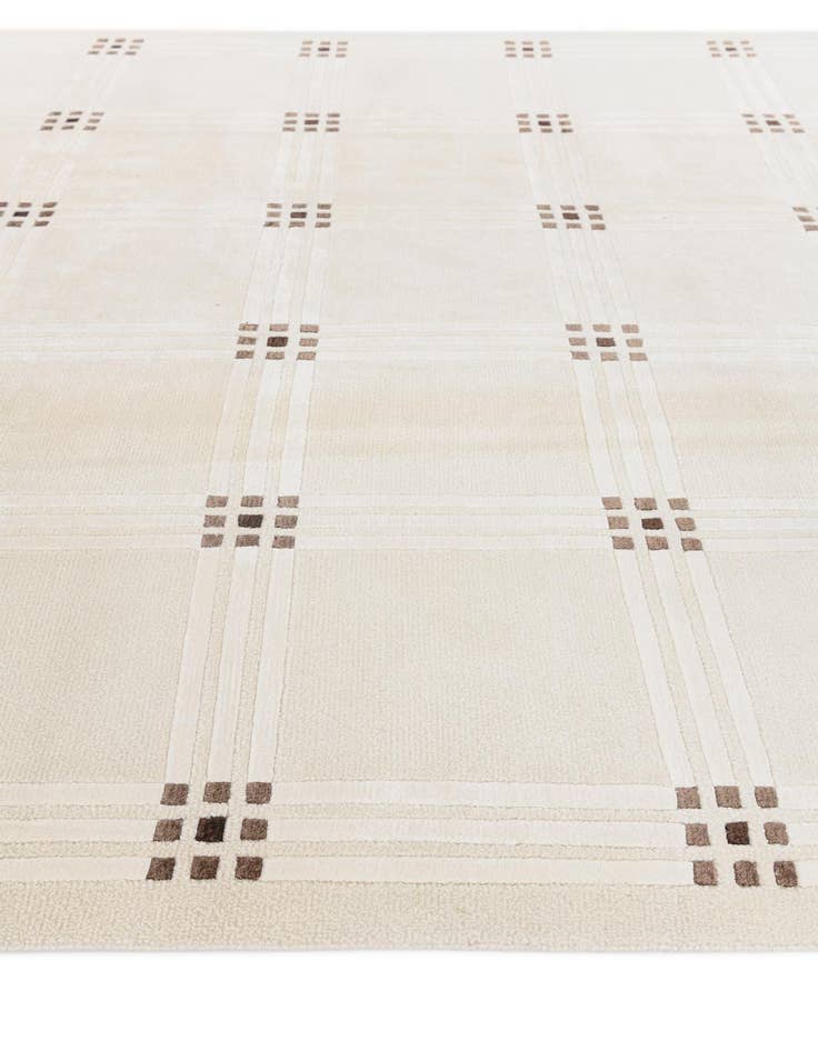 Detail image of  6' 7 x 9' 11  Hand Knotted Darya Wool Rug