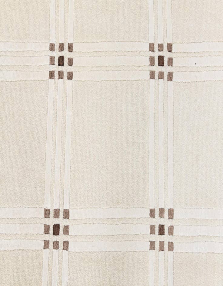 Detail image of  6' 7 x 9' 11  Hand Knotted Darya Wool Rug