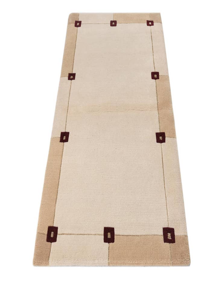 Detail image of  3' x 5' 1  Hand Knotted Darya Wool Rug