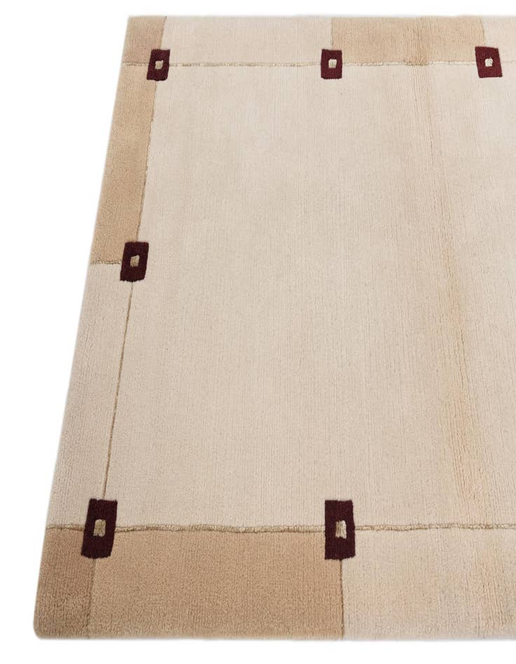 Detail image of  3' x 5' 1  Hand Knotted Darya Wool Rug