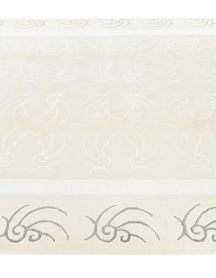 Detail image of  6' 5 x 9' 10  Hand Knotted Darya Wool Rug