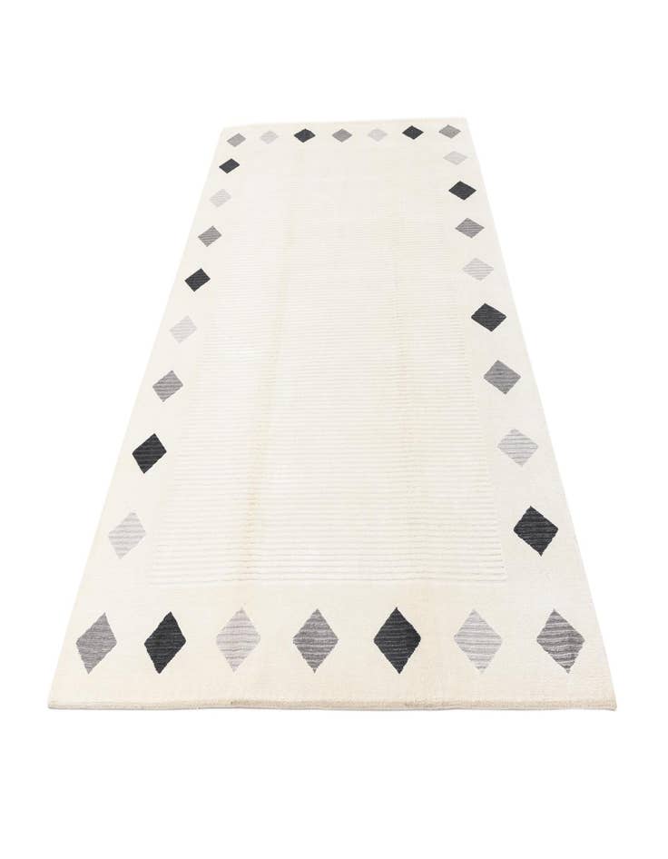 Detail image of  6' 8 x 9' 11  Hand Knotted Darya Wool Rug