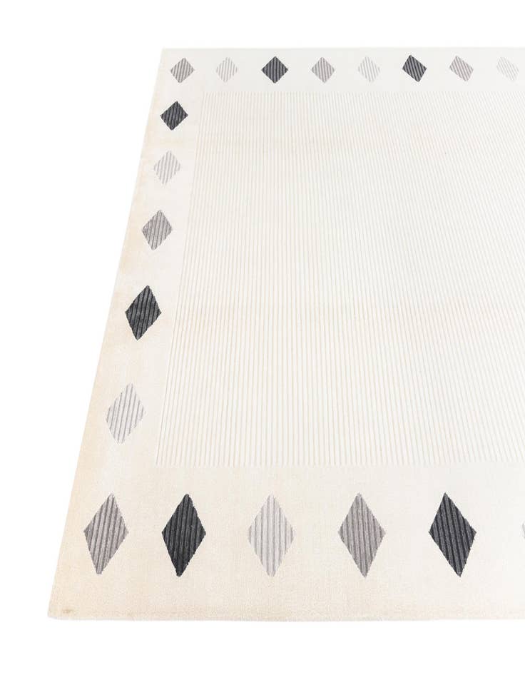 Detail image of  6' 8 x 9' 11  Hand Knotted Darya Wool Rug