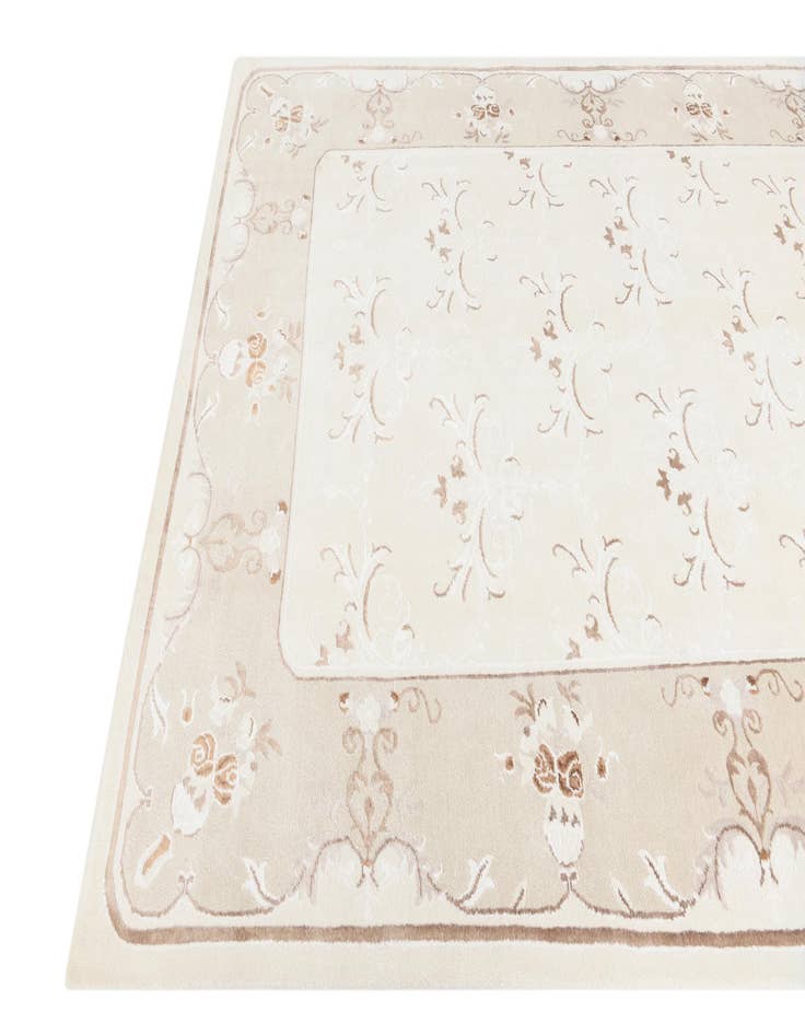 Detail image of  6' 9 x 9' 11  Hand Knotted Darya Wool Rug