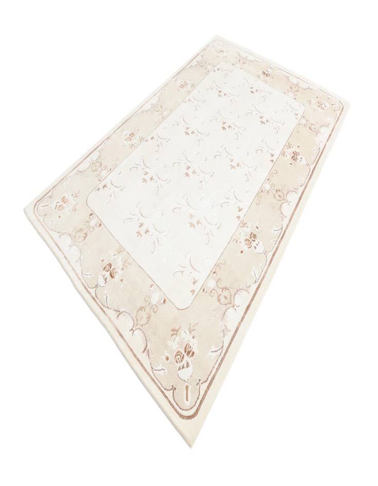 Detail image of  6' 8 x 10'  Hand Knotted Darya Wool Rug