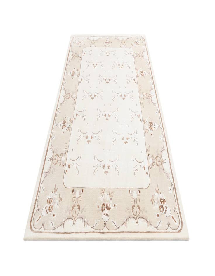 Detail image of  6' 8 x 10'  Hand Knotted Darya Wool Rug