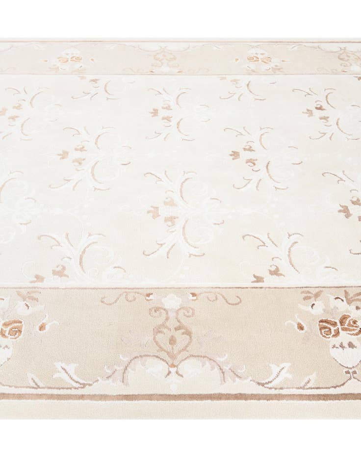 Detail image of  6' 8 x 10'  Hand Knotted Darya Wool Rug