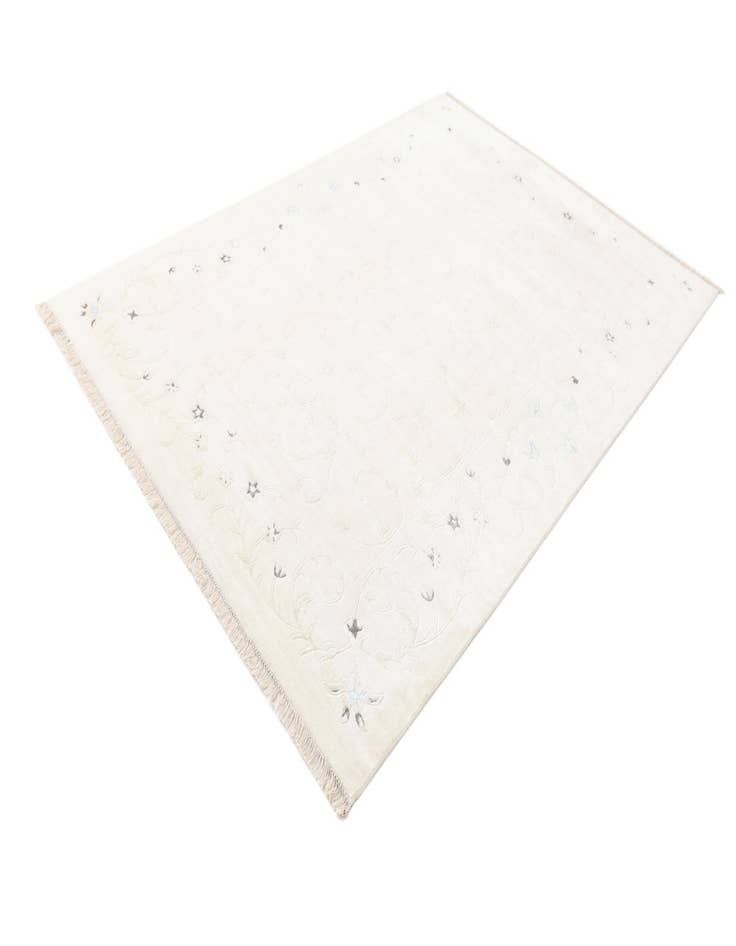 Detail image of  6' 7 x 9' 9  Hand Knotted Darya Wool Rug