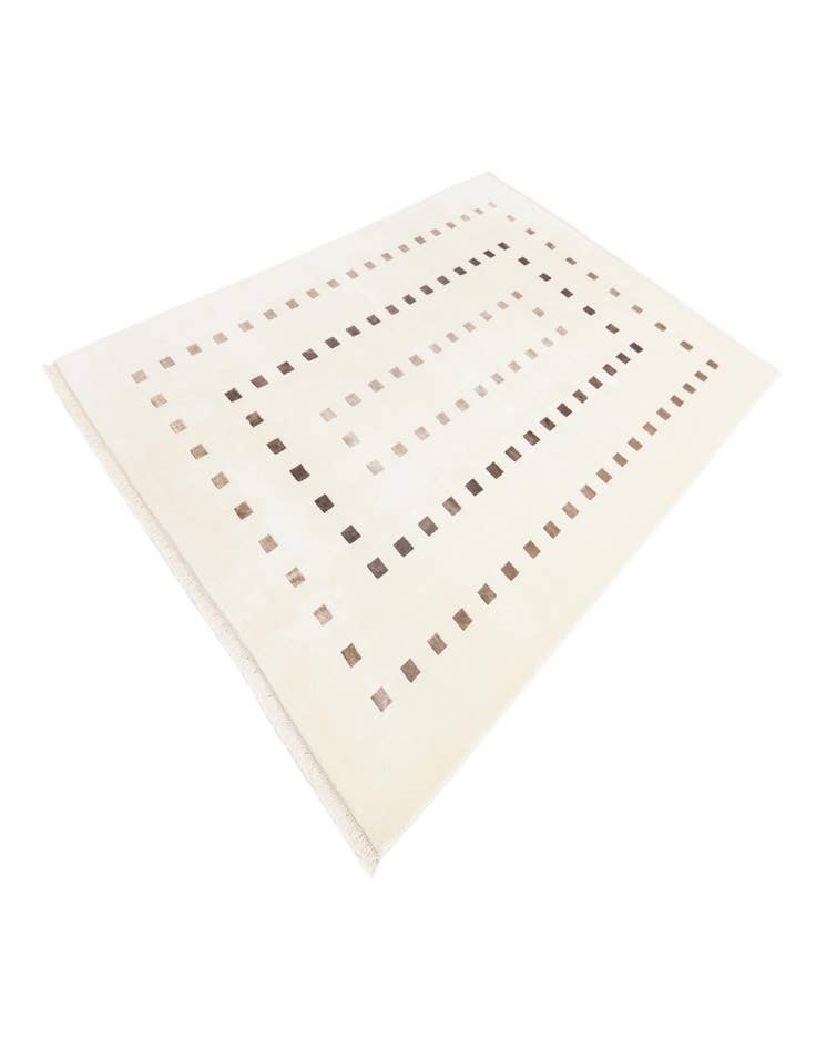 Detail image of  6' 7 x 9' 6  Hand Knotted Darya Wool Rug