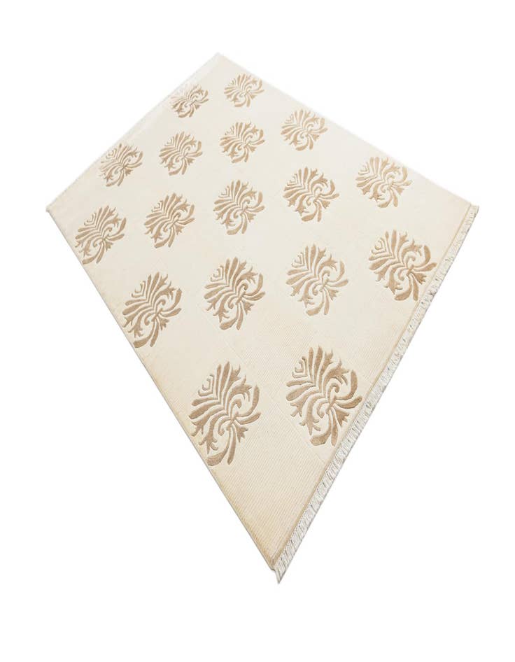 Detail image of  5' 7 x 8' 1  Hand Knotted Darya Wool Rug