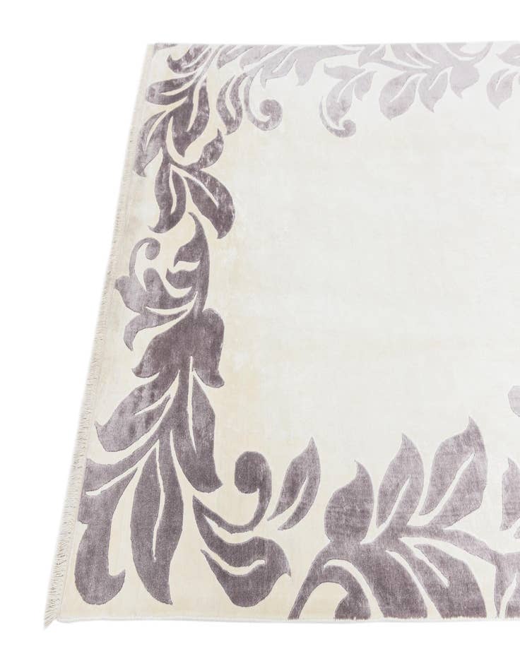 Detail image of  5' 9 x 8'  Hand Knotted Darya Wool Rug