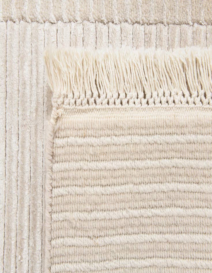 Detail image of  2' 7 x 5'  Hand Knotted Darya Wool Rug