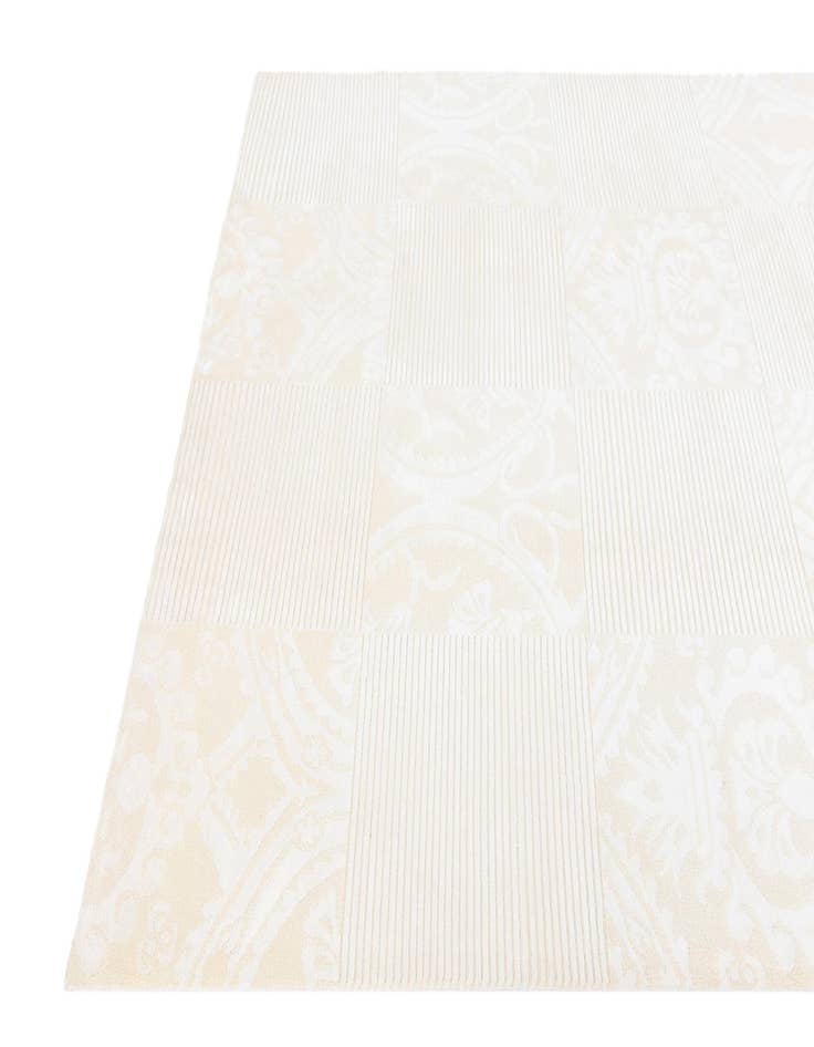 Detail image of  5' 9 x 8'  Hand Knotted Darya Wool Rug