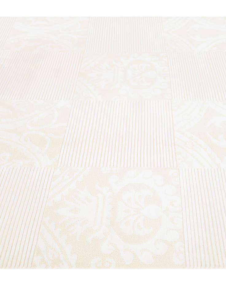 Detail image of  5' 9 x 8'  Hand Knotted Darya Wool Rug