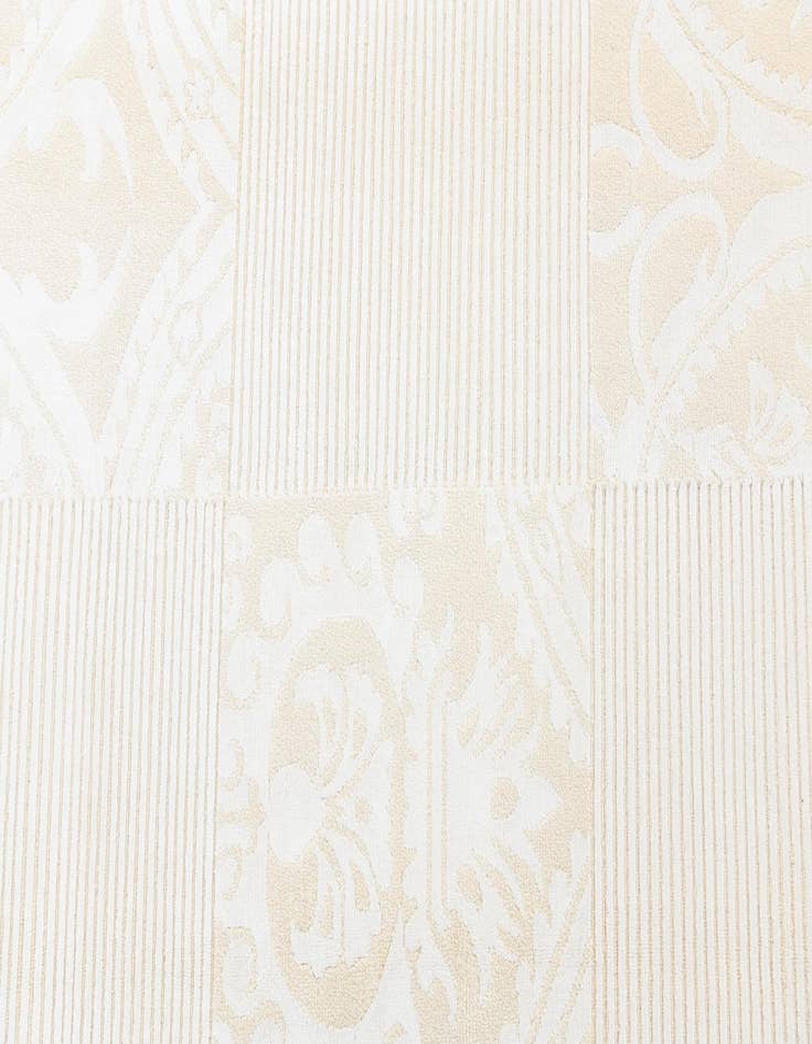 Detail image of  5' 9 x 8'  Hand Knotted Darya Wool Rug