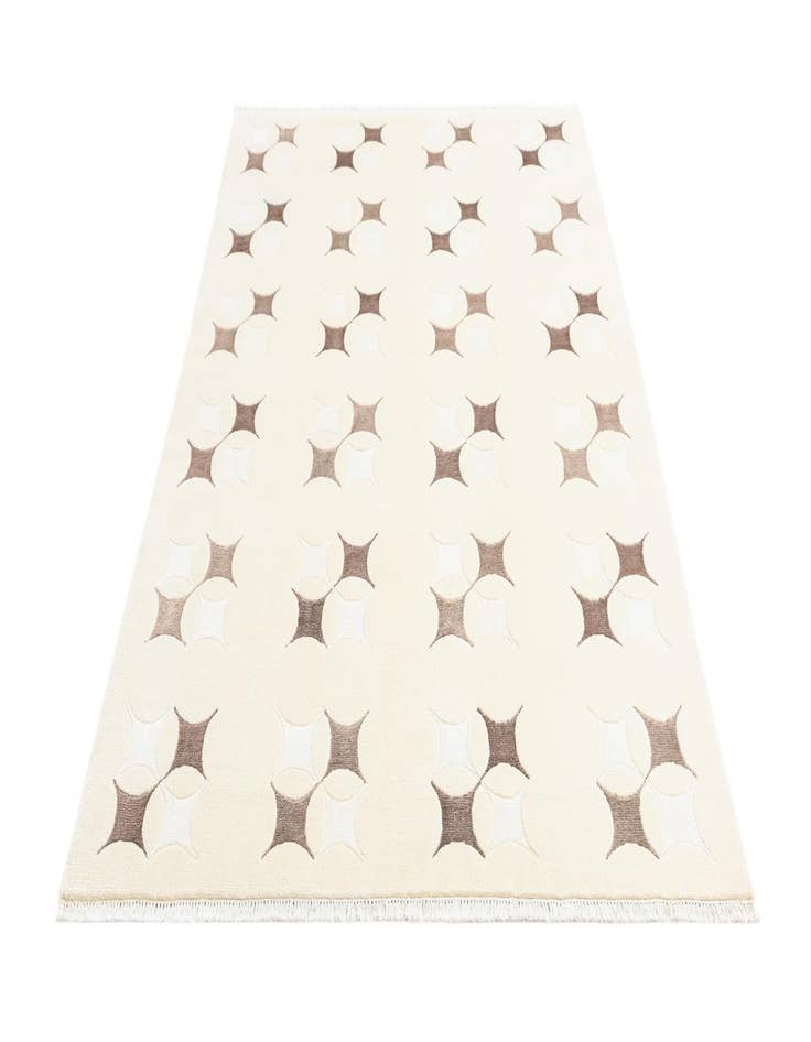 Detail image of  5' 6 x 7' 10  Hand Knotted Darya Wool Rug