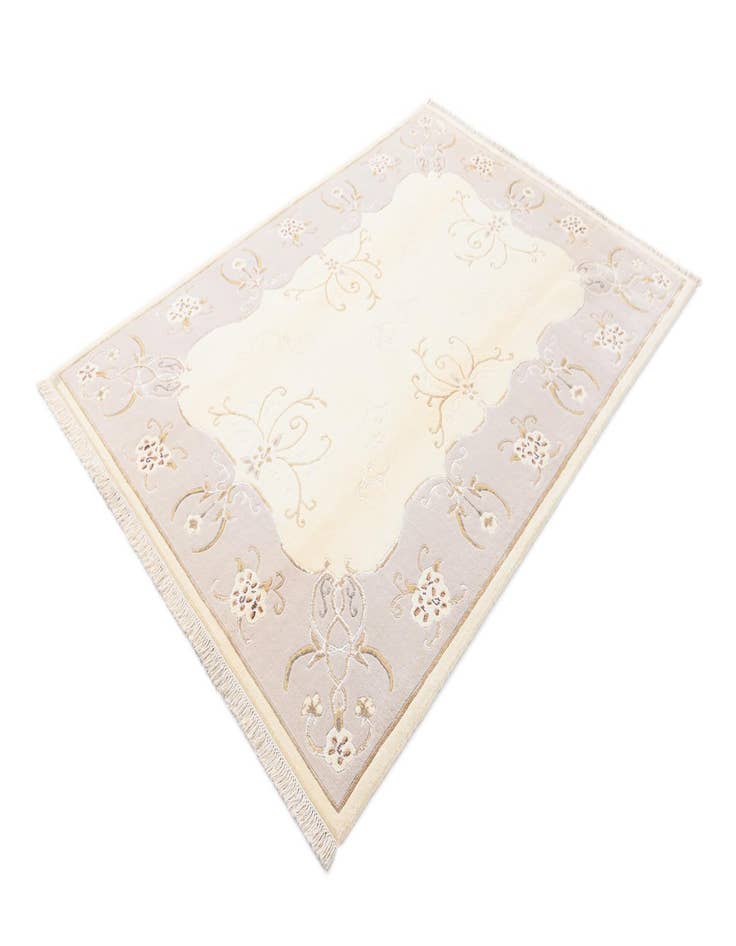 Detail image of  5' 9 x 8' 1  Hand Knotted Darya Rug