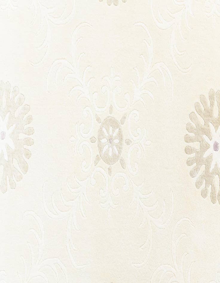 Detail image of  5' 6 x 8'  Hand Knotted Darya Wool Rug