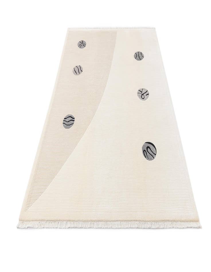 Detail image of  5' 6 x 7' 10  Hand Knotted Darya Wool Rug