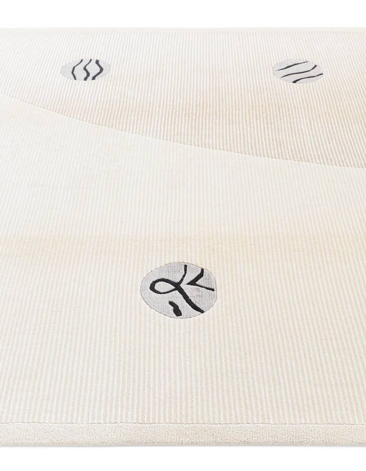 Detail image of  5' 6 x 7' 10  Hand Knotted Darya Wool Rug