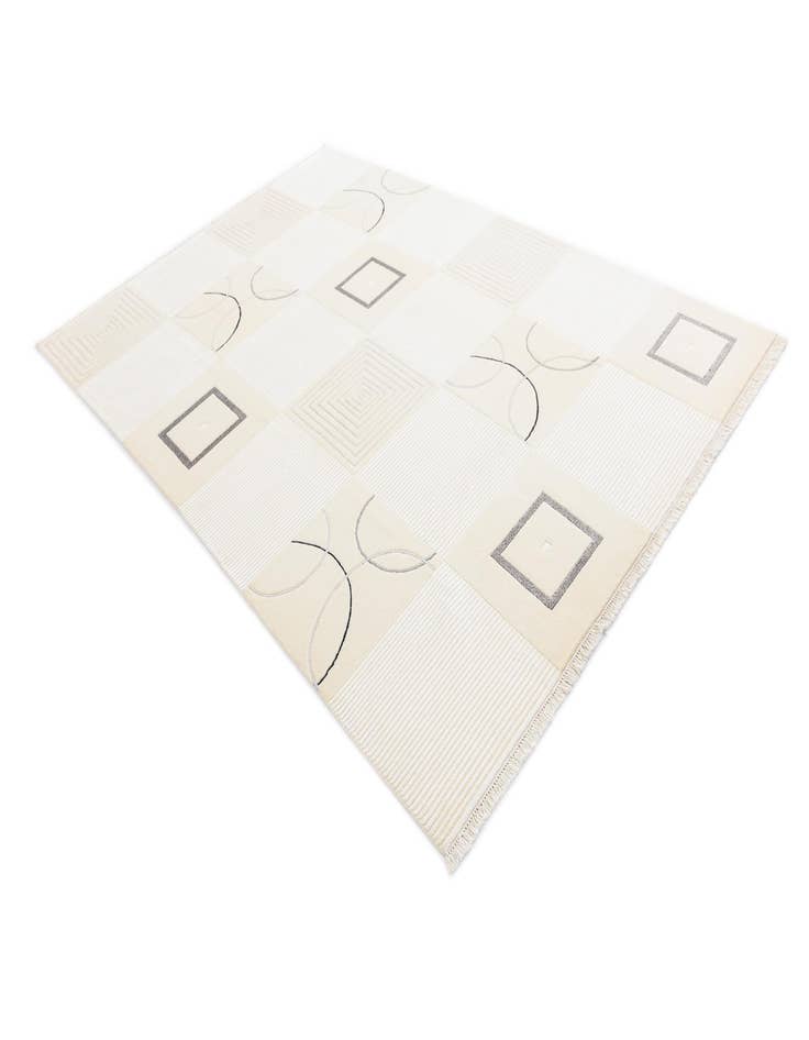 Detail image of  6' 7 x 9' 10  Hand Knotted Darya Rug