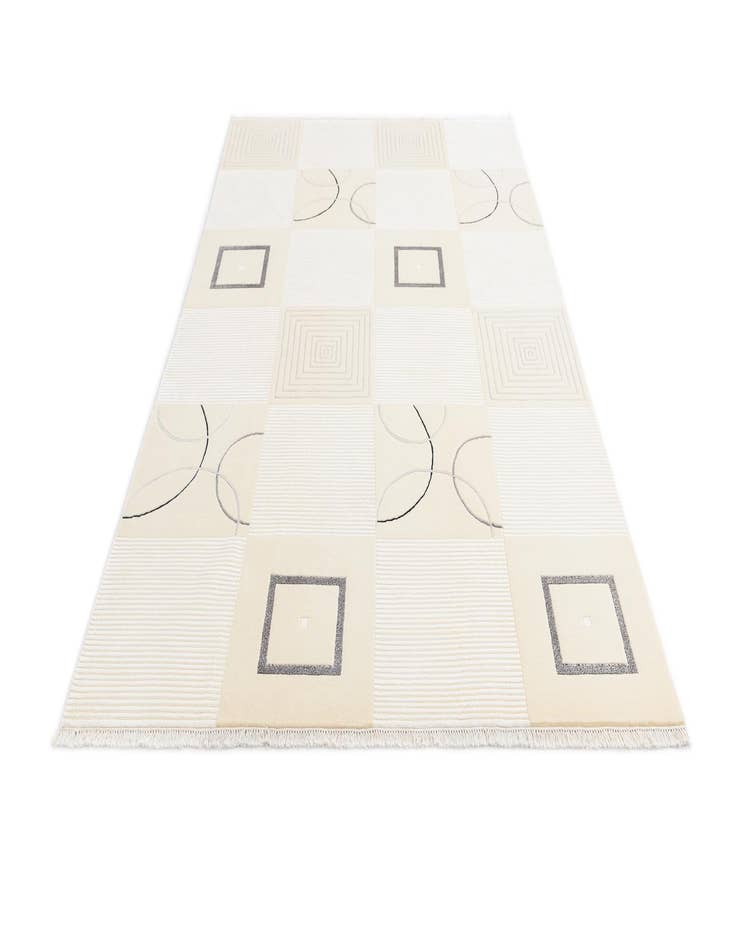 Detail image of  6' 7 x 9' 10  Hand Knotted Darya Rug