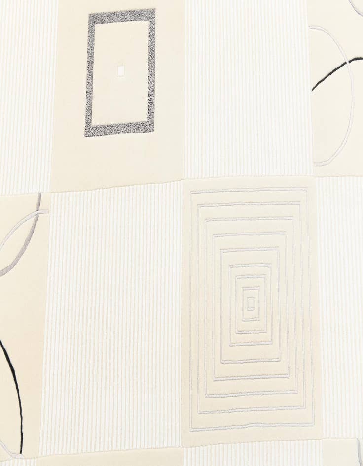 Detail image of  6' 7 x 9' 10  Hand Knotted Darya Rug