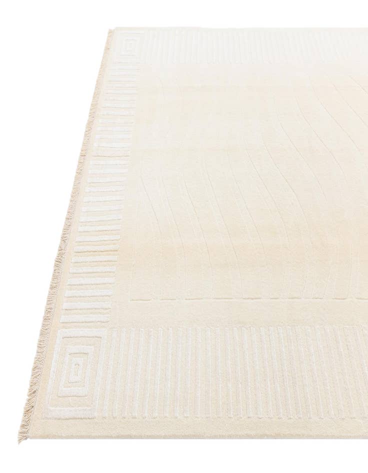 Detail image of  6' 7 x 9' 9  Hand Knotted Darya Wool Rug