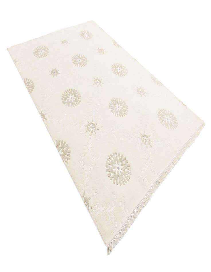 Detail image of  6' 11 x 9' 6  Hand Knotted Darya Wool Rug