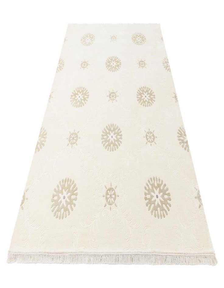 Detail image of  6' 11 x 9' 6  Hand Knotted Darya Wool Rug