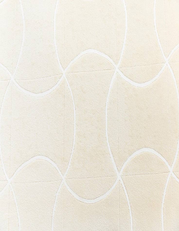 Detail image of  6' 7 x 10'  Hand Knotted Darya Wool Rug