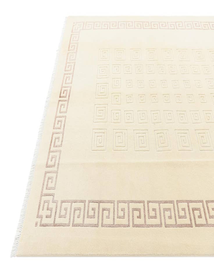 Detail image of  6' 8 x 9' 4  Hand Knotted Darya Wool Rug