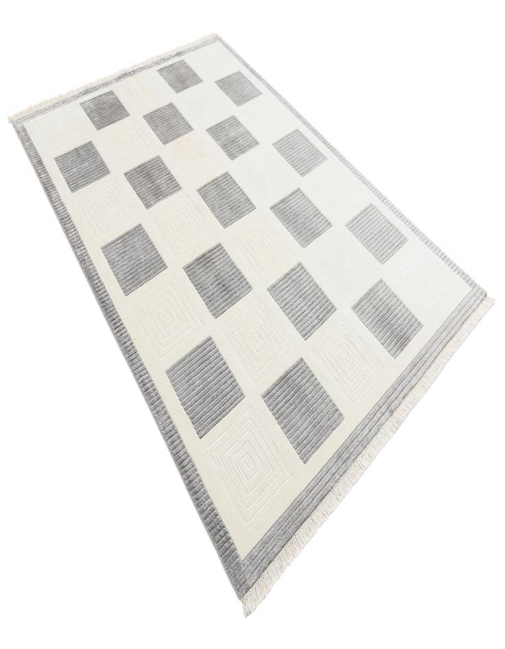 Detail image of  5' 6 x 7' 9  Hand Knotted Darya Wool Rug