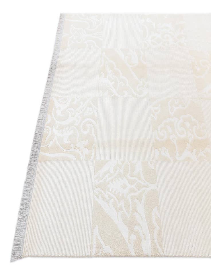 Detail image of  5' 7 x 8' 2  Hand Knotted Darya Wool Rug