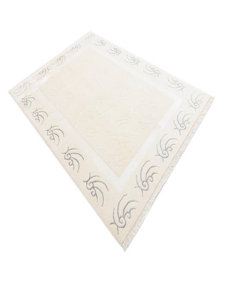 Detail image of  5' 6 x 7' 10  Hand Knotted Darya Rug