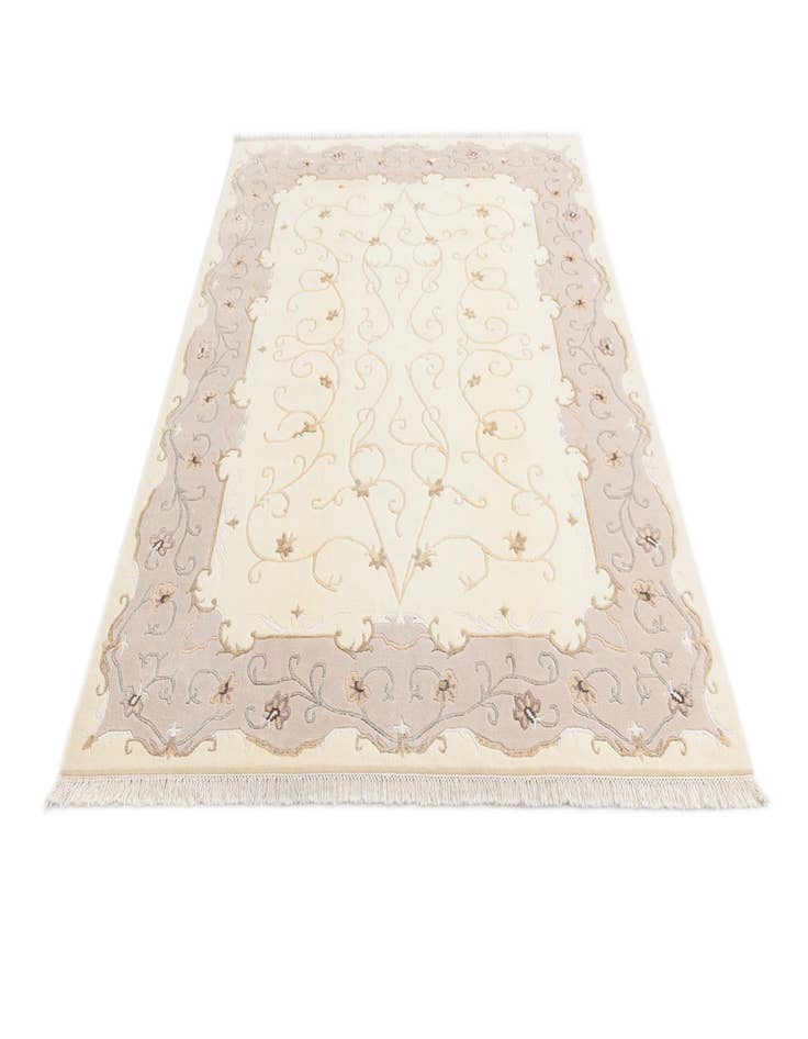 Detail image of  5' 9 x 7' 11  Hand Knotted Darya Rug