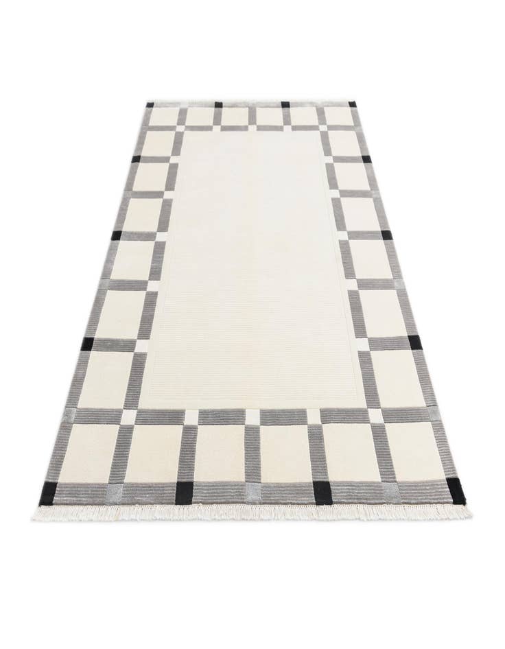 Detail image of  5' 8 x 7' 10  Hand Knotted Darya Wool Rug