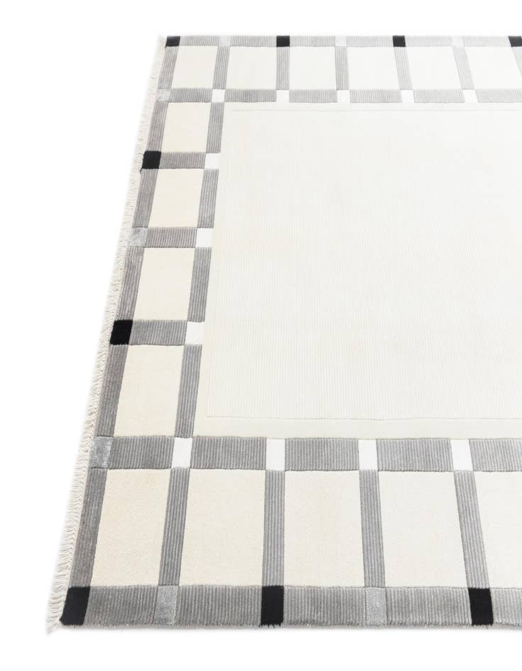 Detail image of  5' 8 x 7' 10  Hand Knotted Darya Wool Rug