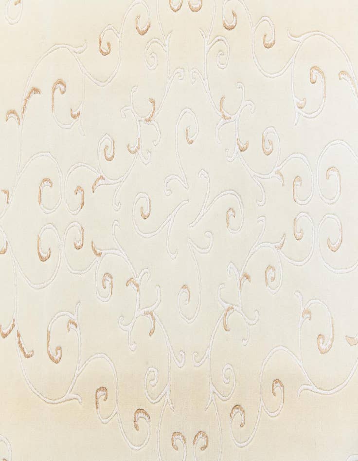 Detail image of  5' 8 x 8'  Hand Knotted Darya Rug