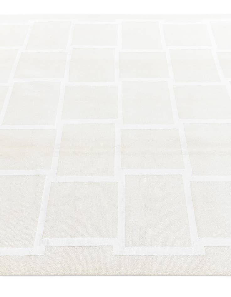 Detail image of  5' 9 x 8'  Hand Knotted Darya Wool Rug