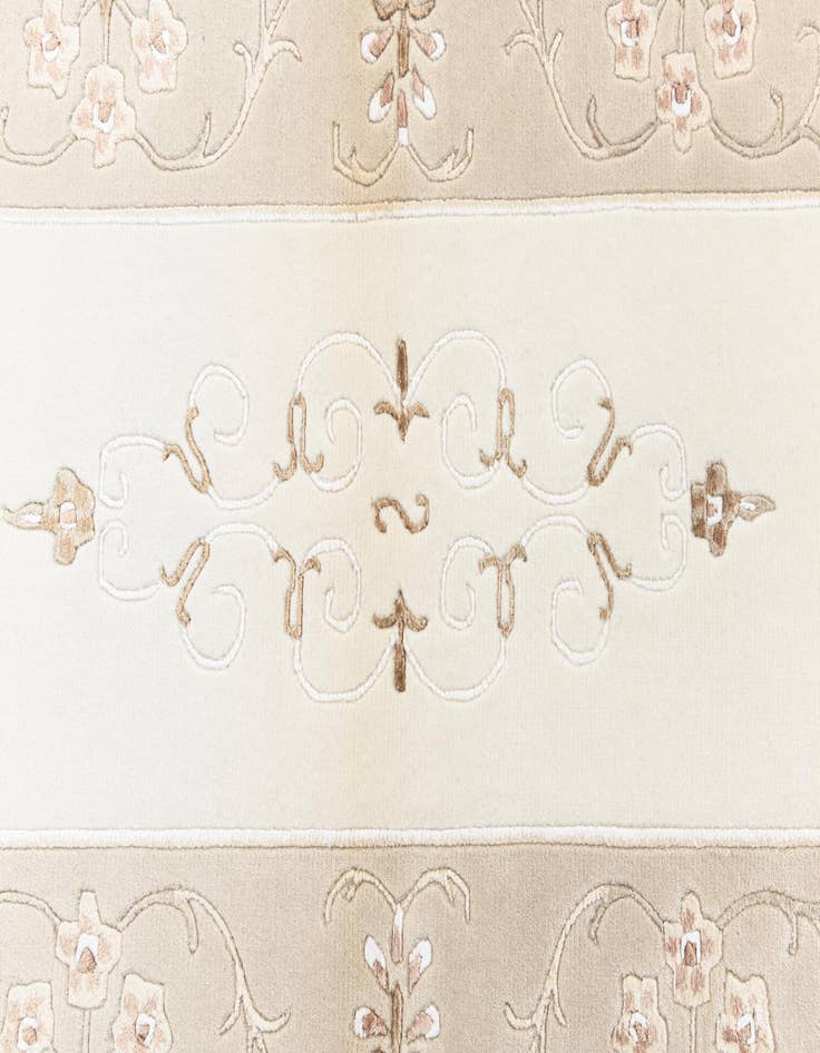 Detail image of  2' 8 x 5'  Hand Knotted Darya Rug