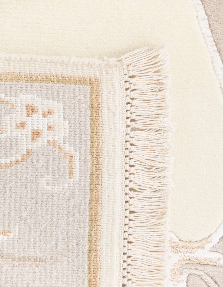 Detail image of  2' 9 x 5'  Hand Knotted Darya Rug