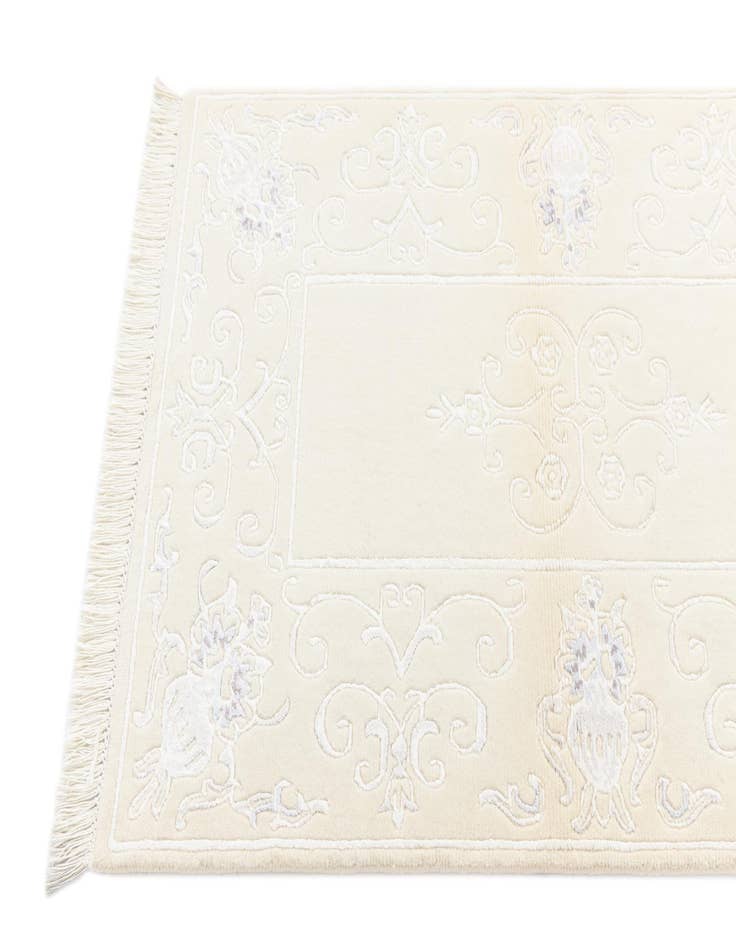 Detail image of  2' 7 x 4' 7  Hand Knotted Darya Rug