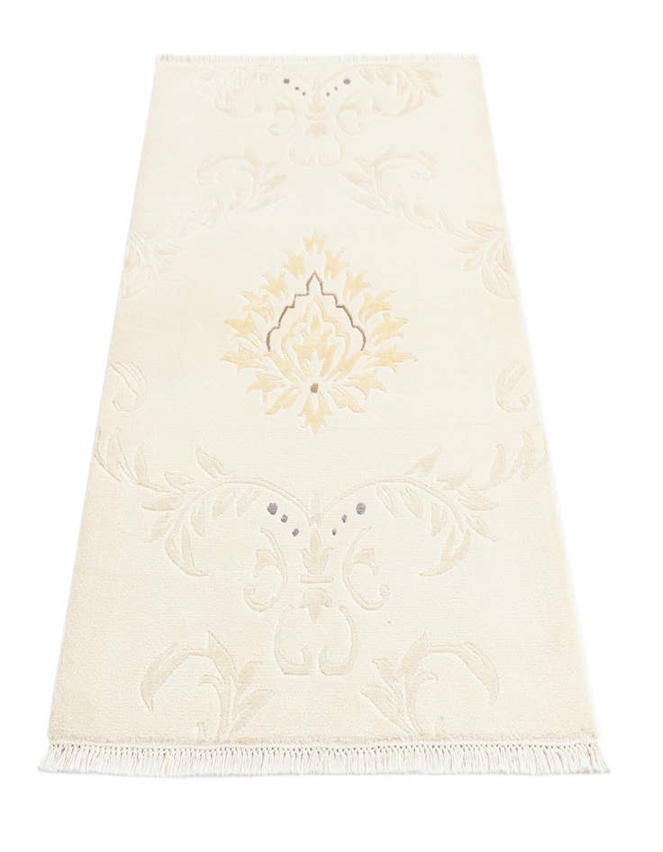 Detail image of  2' 7 x 4' 10  Hand Knotted Darya Rug