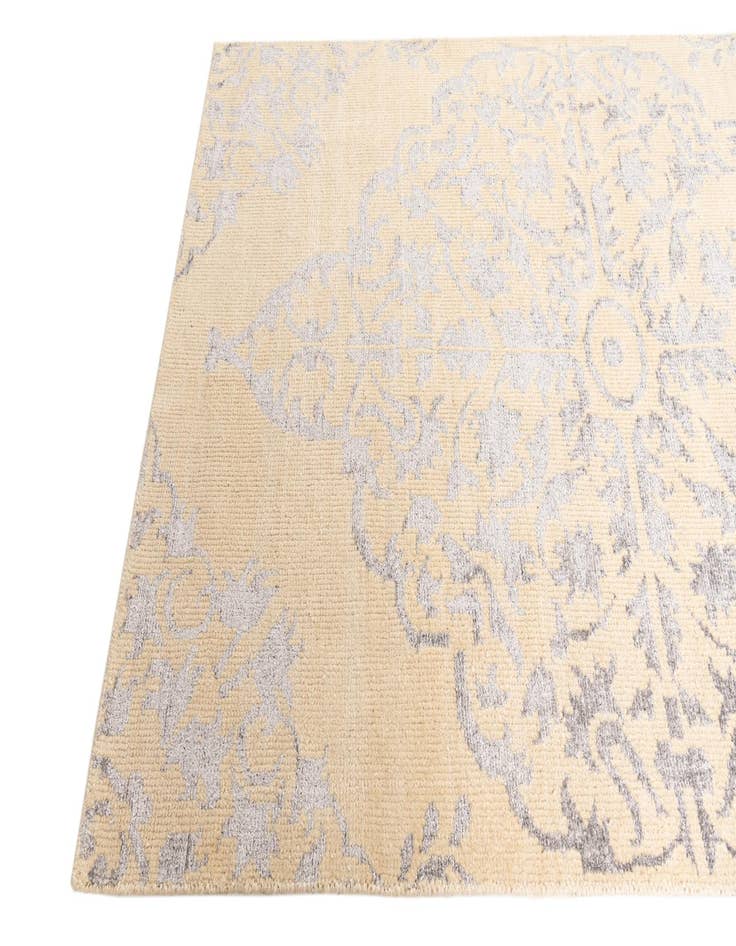 Detail image of  5' x 8'  Hand Knotted Darya Rug