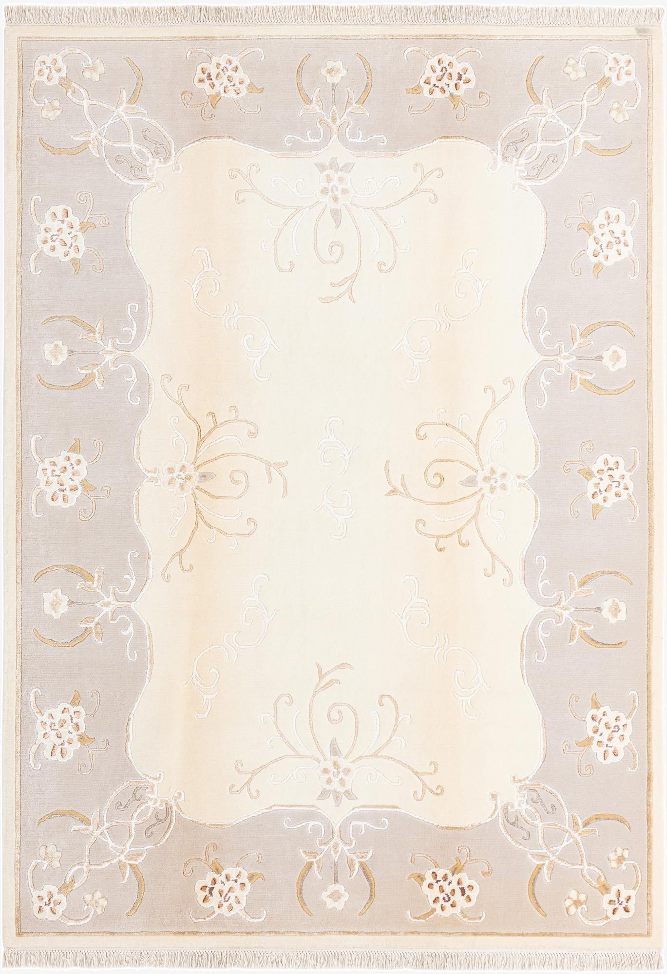  5' 9 x 8' 1  Hand Knotted Darya Rug