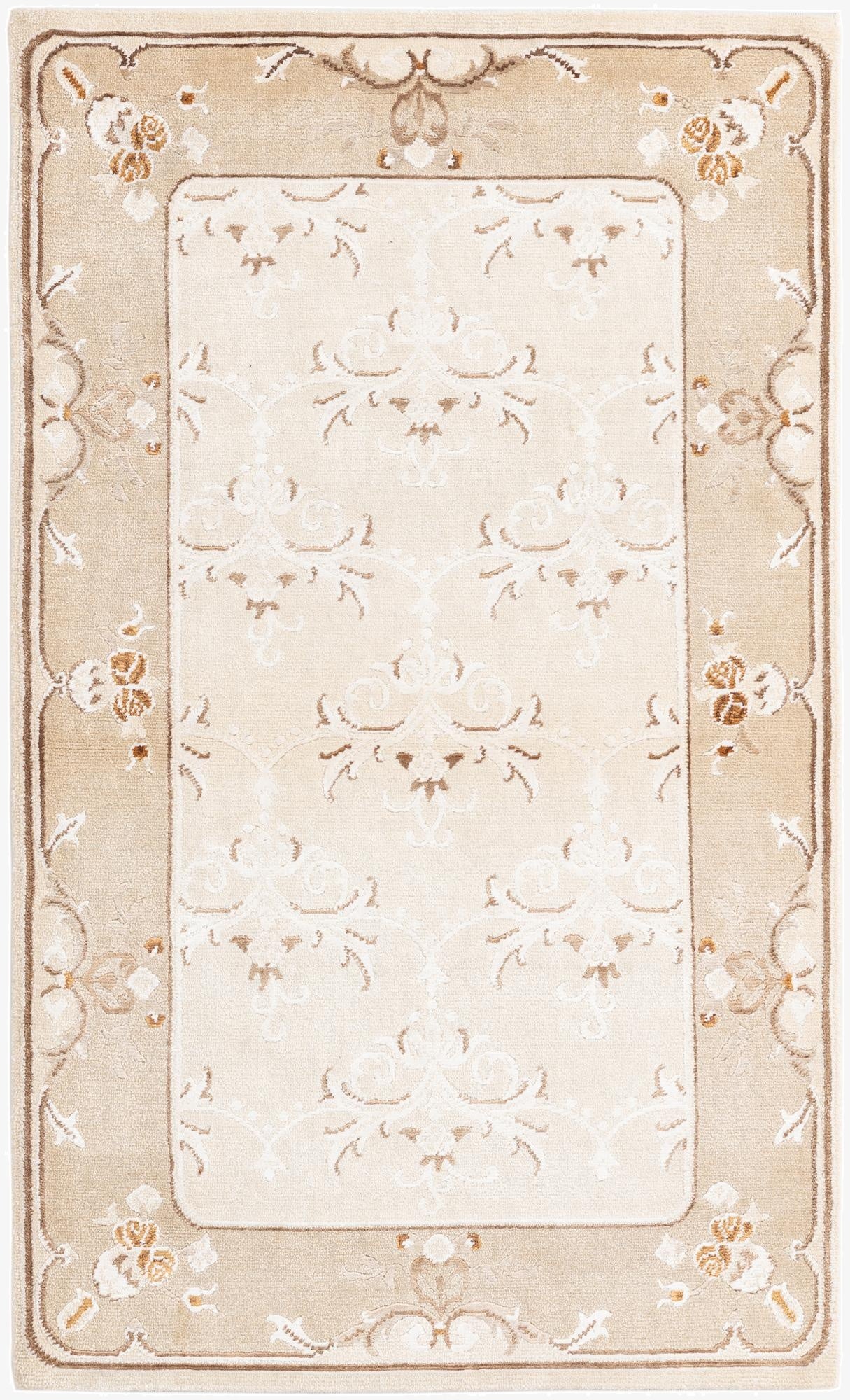  2' 11 x 5' 1  Hand Knotted Darya Wool Rug