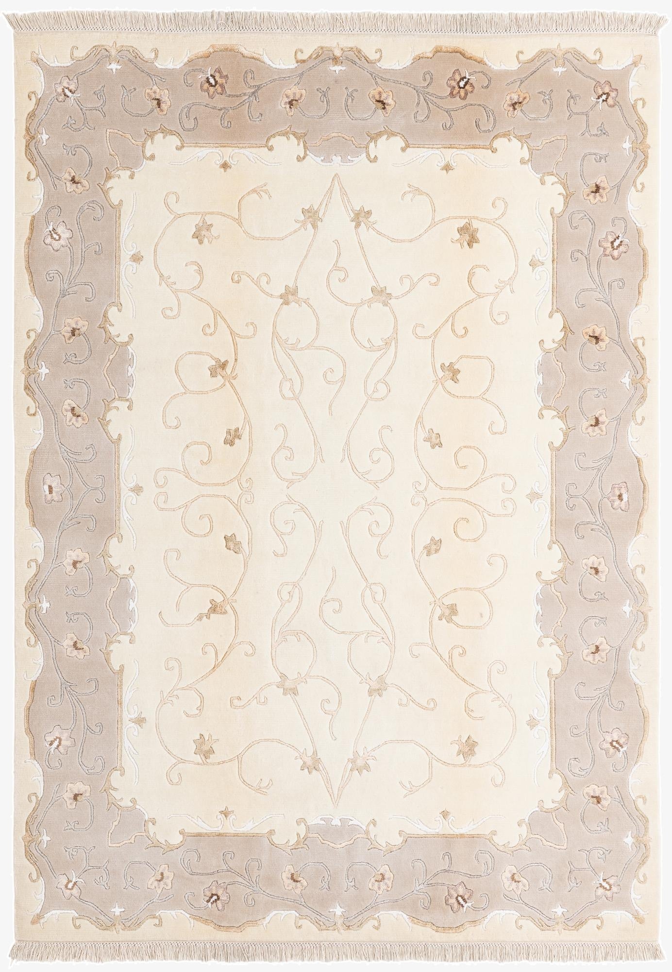  5' 9 x 7' 11  Hand Knotted Darya Rug
