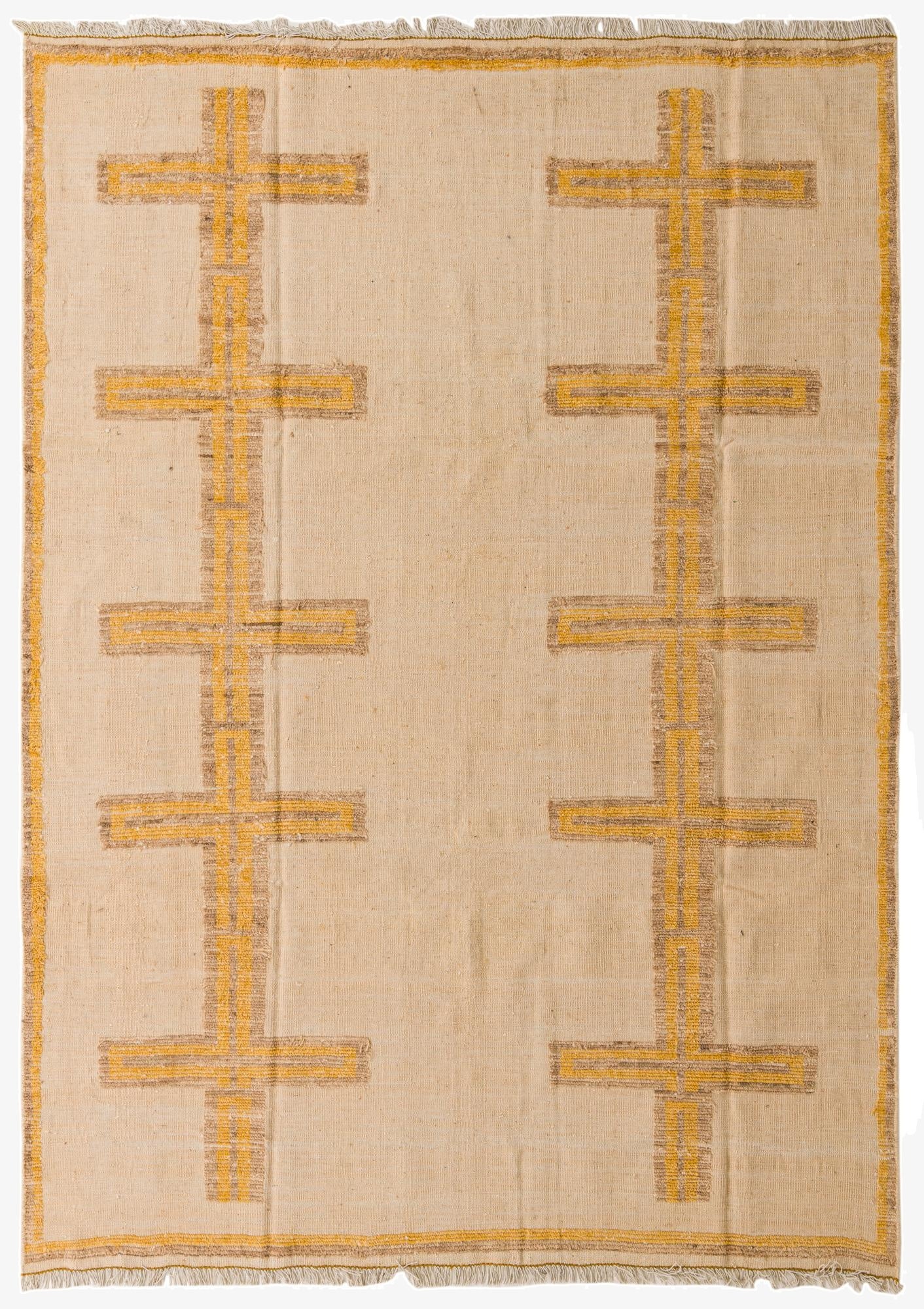  7' 5 x 10' 6  Hand Knotted Darya Wool Rug